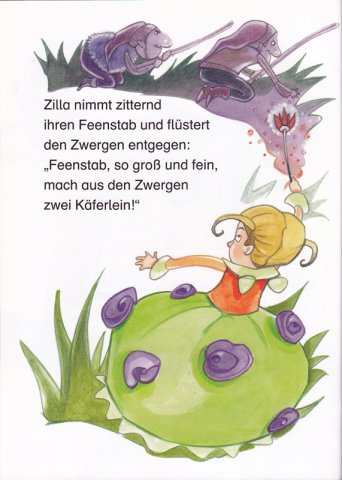 Zilla, die Blütenfee Innenillustration1